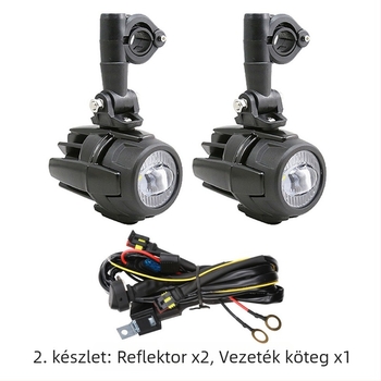 YIAALUX motorkerékpár LED spotlámpa és ködfény – kiegészítő világítás R1200GS, F800, KTM