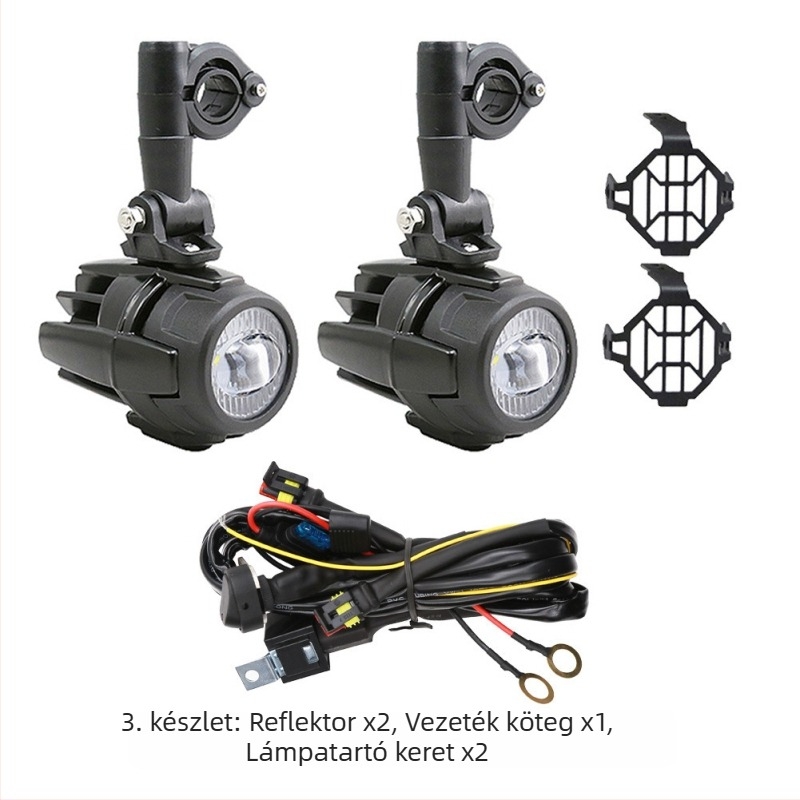 YIAALUX motorkerékpár LED spotlámpa és ködfény – kiegészítő világítás R1200GS, F800, KTM
