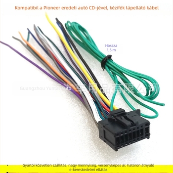 PI-55 Réz Kábelszett az új Pioneer hangrendszerekhez — Evoresn/Yisen, Audió módosítás