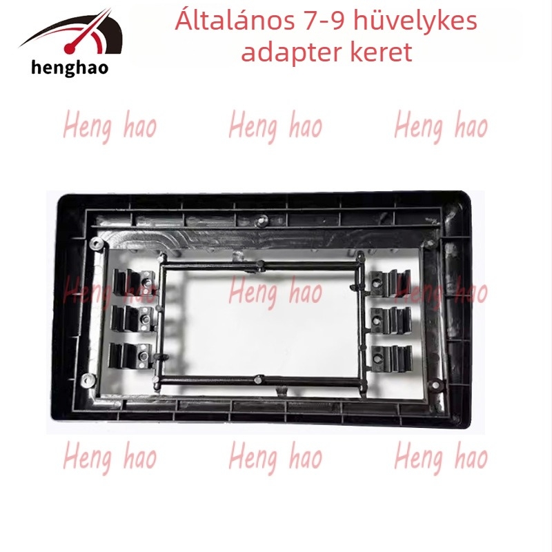 Egyetemes keret autó navigációs/DVD központi konzolhoz, műanyag, 500 g, Henghao modell 7–9 hüvelyk, testreszabható, eredet Shenzhen