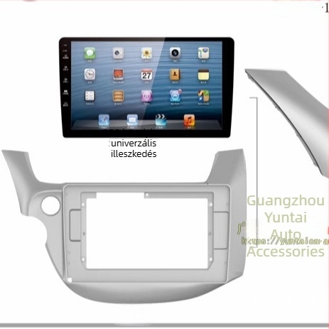 HD-53 Evoresn/Yisen Android navigációs keret a 2008-as Honda Fithez – nagy képernyős audió módosító panel