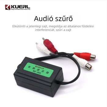 KUERL FH-201 autóhifi zajszűrő, súly 0.2, modell FH-201, engedélyezett magánmárkák: Igen