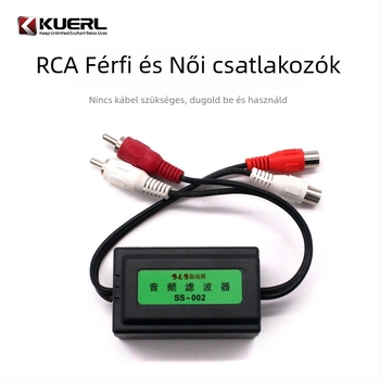 KUERL FH-201 autóhifi zajszűrő, súly 0.2, modell FH-201, engedélyezett magánmárkák: Igen