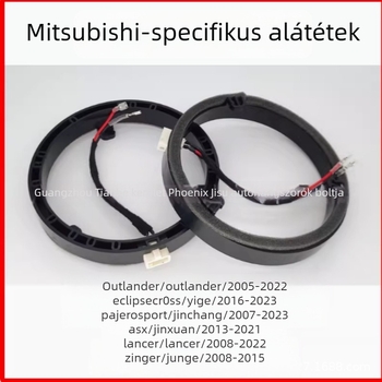 Hangszóró távtartó lemez Mitsubishi Outlander, Eclipse, Lancer és Galant modellhez — károsodásmentes felhelyezés, 0,3 kg