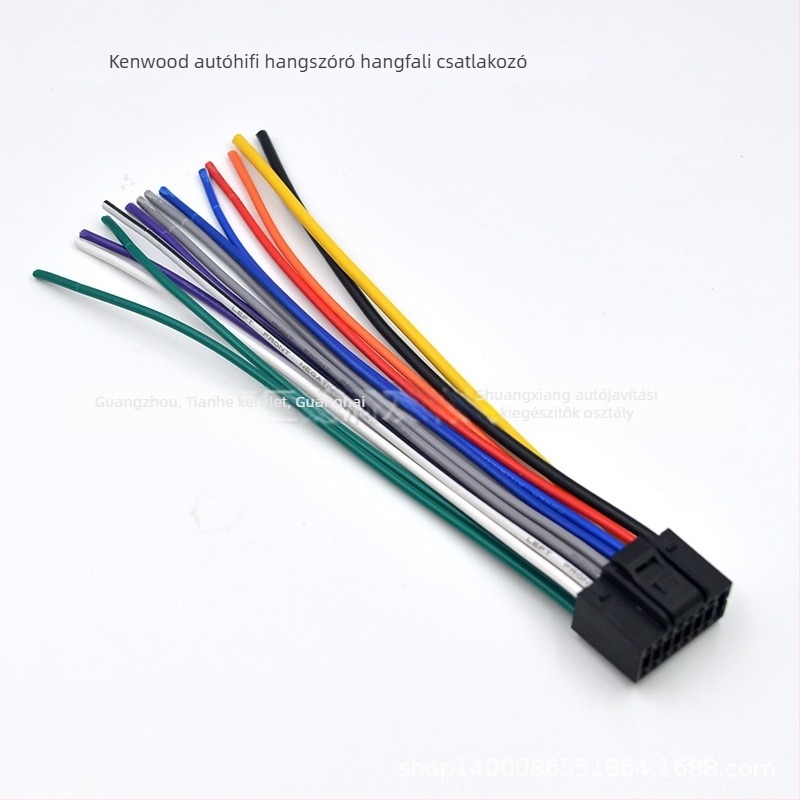 16-pin autóhifi audio kábelköteg CD-lejátszóhoz