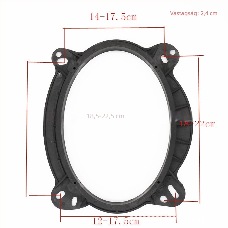 Elülső ajtó 6x9 hangszóró tömítés kompatibilis a Highlander, Camry, Prado, BYD S6/Tang/S7 modellekkel; Súly 0.5