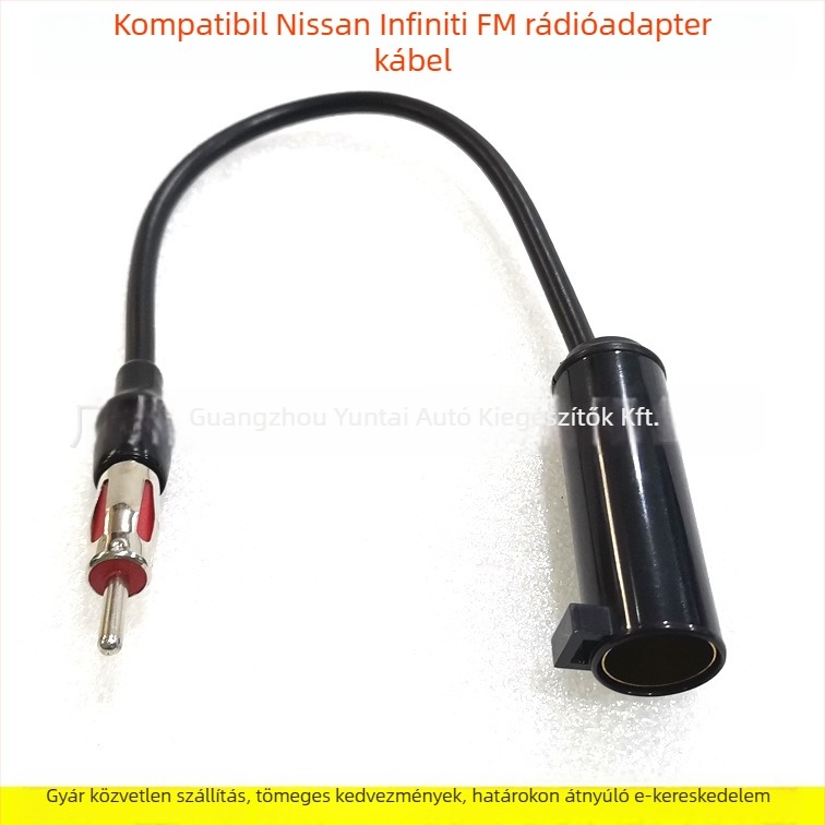NI-25 hangmodifikációs antennakábel, réz, 0,04 kg, kompatibilis a régi Nissan Paladin és más modellekkel – FM antenna
