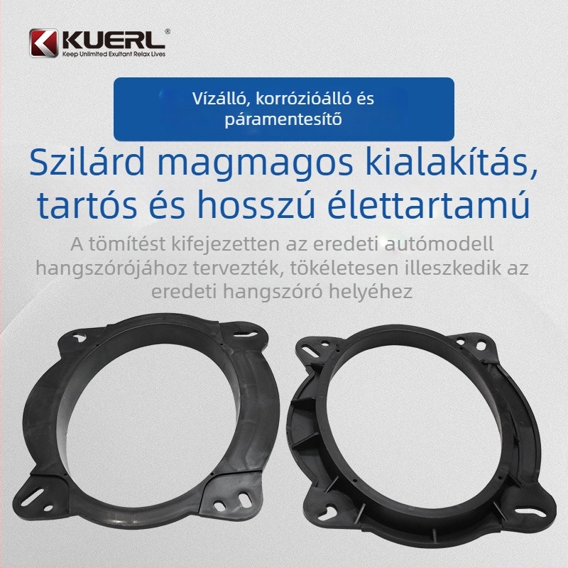 Toyota első ajtó 6x9 hangszóró gyűrű – PVC anyag, modell LBD-30, autóhang-módosítás