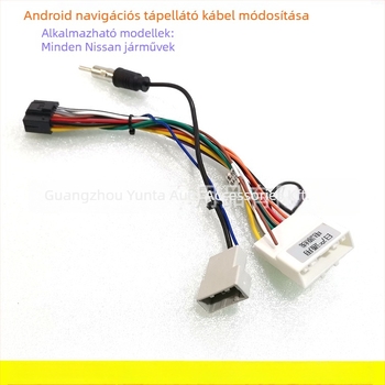 Android navigációs kábel Nissan NI-71 – tiszta réz, Evoresn/Yisen márka, cél: audió módosítás, kompatibilis a Nissan General modellekkel