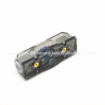 Autóbiztosítótartó rézcsíkkal, 60A, autóhang telepítéséhez, súly 0.1