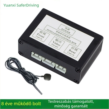 XY-3027 Kétirányú videókapcsoló autóhoz, gombok előre és hátra; Anyag: ötvözet; Feszültség: 12; Teljesítmény: 3; Kompatibilitás: Univerzális