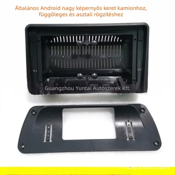 Kamionhoz univerzális Android infotainment keret – műanyag, H-01 modell, Evoresn/Yisen, Vans kompatibilis