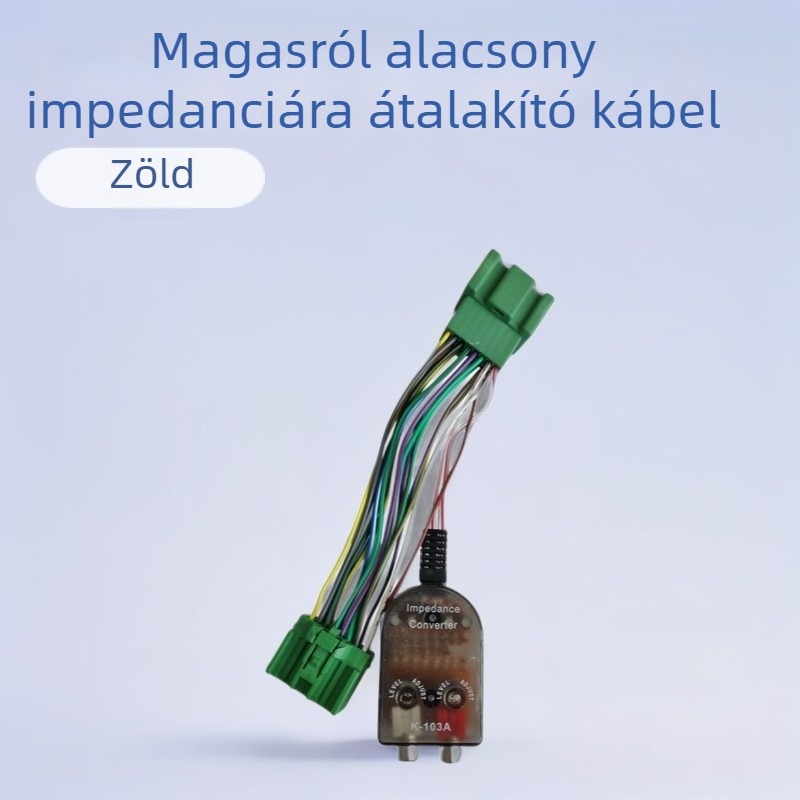 Buick/GMC/Chevrolet subwooferhez és erősítőhöz készült magas–alacsony jelút kábel-készlet