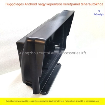 Szerelőpanel Android navigáció teherautókhoz – univerzális illeszkedés, modell TO-118, műanyag kivitel, tömeg 0.5 kg, Evoresn/yisen