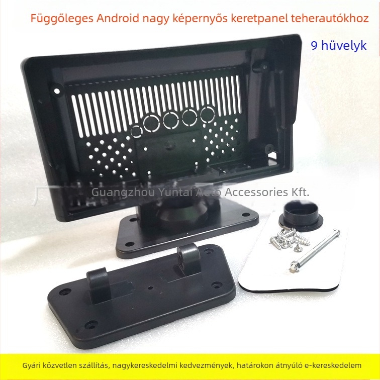 Szerelőpanel Android navigáció teherautókhoz – univerzális illeszkedés, modell TO-118, műanyag kivitel, tömeg 0.5 kg, Evoresn/yisen