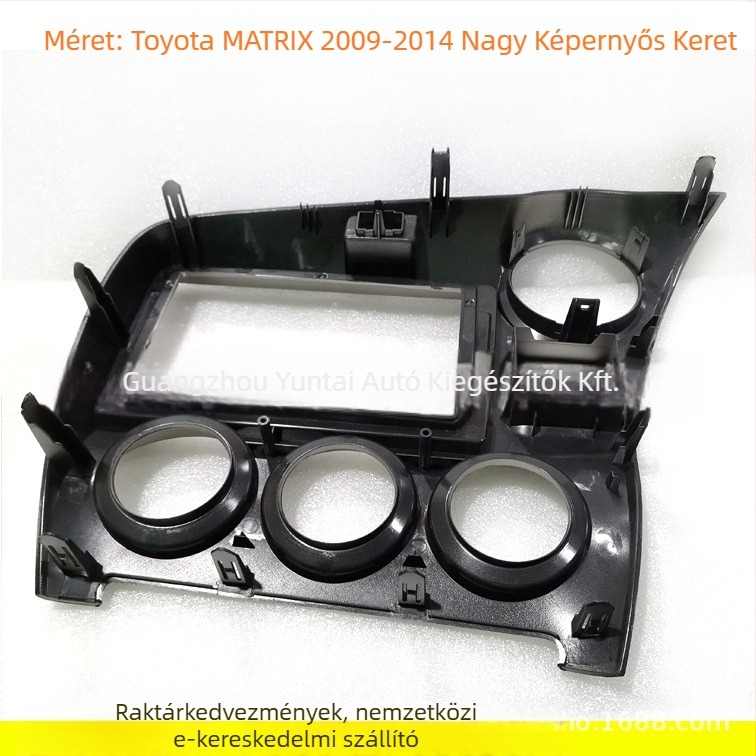 HY-36 Android navigációs panel keret Toyota Matrixhez (2009-2014) – műanyag keret, súly 0.8, hangmódosítás