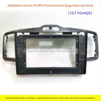 Android navigációs keret Honda Freed 2008-2015, audió panel HD-31 (műanyag keret, Evoresn/Yisen)