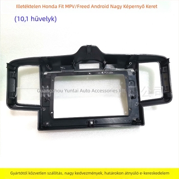 Android navigációs keret Honda Freed 2008-2015, audió panel HD-31 (műanyag keret, Evoresn/Yisen)