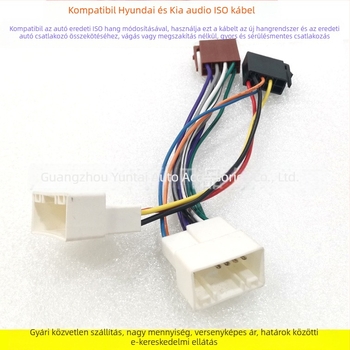 HY-05 autórádió kábelköteg Hyundai/Kia számára — ón-oxidált réz, audio módosítás, Evoresn/Yisen