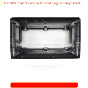 2007 TOYOTA CALDINA autóhifi DVD navigációs frontpanel Android Audio Panel (Súly 500 g; Anyag: Műanyag; Feszültség: 12V; Márka: Peak; Modell: 2007 Toyota Caldina)