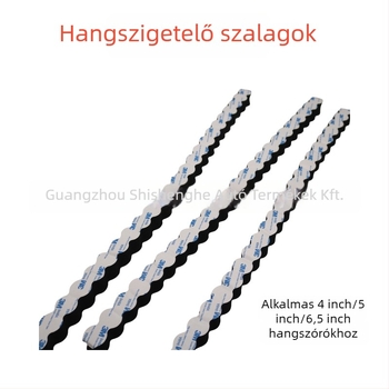 Autó ajtó hangrendszerének felújító készlet tömítő- és hangszigetelő szalagokkal