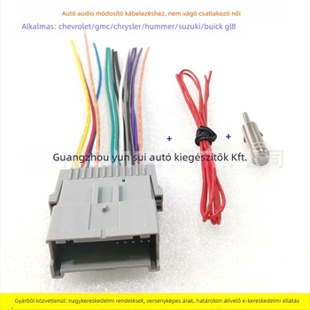 Autóhifi tápegység-kábel GM-05 — Evoresn/Yisen; Anyag: ónnal bevont réz; Kompatibilis modellek: Chevrolet, Chrysler, Hummer, Buick, Suzuki; Cél: audió módosítás