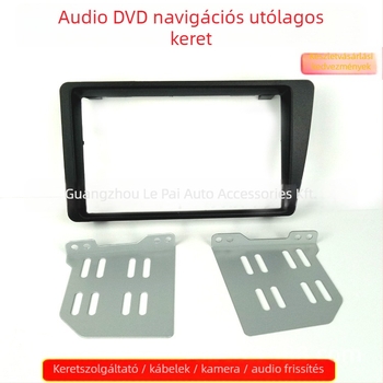 2DIN autóhifi műszerfal panel keret – Honda Civic 2001–2005 kompatibil, DVD módosítási keret, Márka Kurtosis
