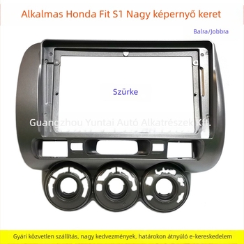 Android navigációs keret Honda Old Fit S1 Sidi számára – TO-60, műanyag, kompatibil Old Fit Concept S1 Sidi, hangmódosításhoz