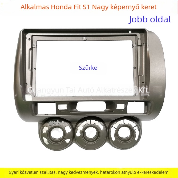 Android navigációs keret Honda Old Fit S1 Sidi számára – TO-60, műanyag, kompatibil Old Fit Concept S1 Sidi, hangmódosításhoz