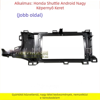 Android navigációs panelkeret a Honda Shuttlehez 2015+, HD-70, Műanyag, Evoresn/Yisen