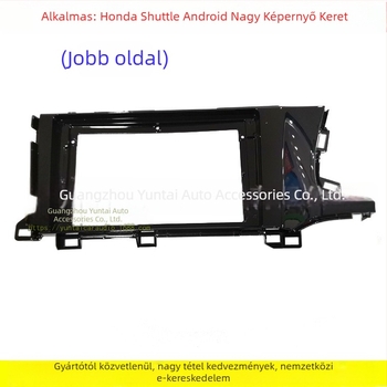 Android navigációs panelkeret a Honda Shuttlehez 2015+, HD-70, Műanyag, Evoresn/Yisen