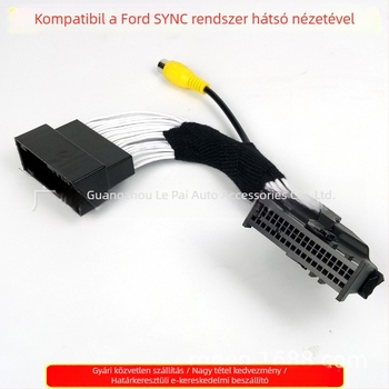 Ford SYNC eredeti kijelzőhöz adapterkábel tolató kamera