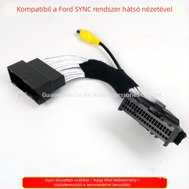Ford SYNC eredeti kijelzőhöz adapterkábel tolató kamera