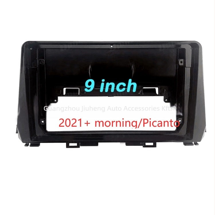 Kia Morning 2021 autó DVD navigációs keret Androidos audio panellel, műanyag, Peak márka