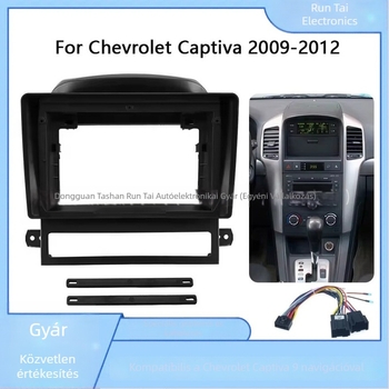 Chevrolet Captiva 2008–2012 navigációs keret Android központi egységhez, nagy képernyővel