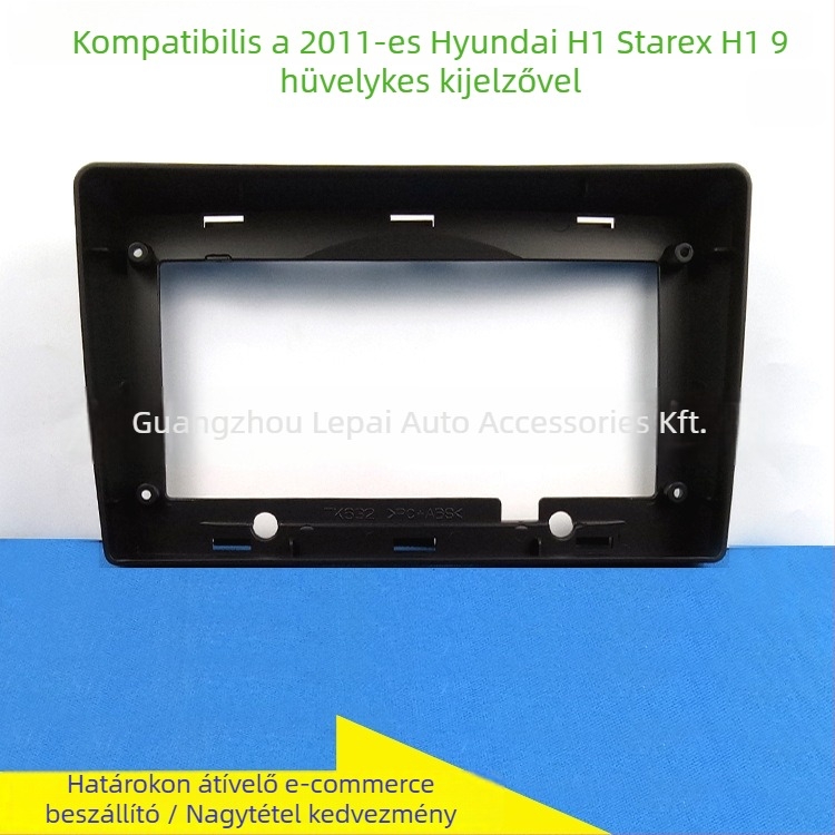 Android H1 nagy képernyős navigációhoz való autóhifi fascia keret, háromgenerációs univerzális keretrendszer, tömeg 350 g