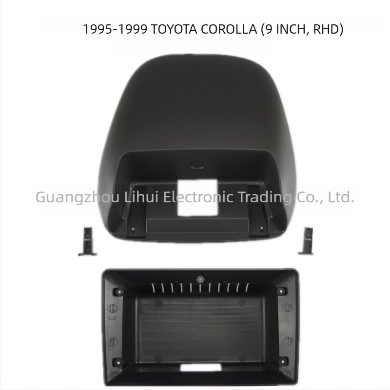 Műanyag navigációs panel keret Toyota Corolla Android központi vezérléssel (1995-1999)