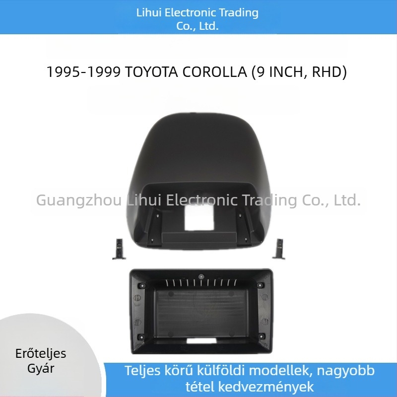 Műanyag navigációs panel keret Toyota Corolla Android központi vezérléssel (1995-1999)