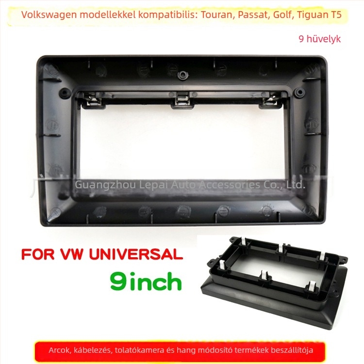 Volkswagen központi vezérlő- és navigációs panel Magotan/Sunteng/Tuan/Passat/Golf modellekhez — műanyag, 12V, Peak