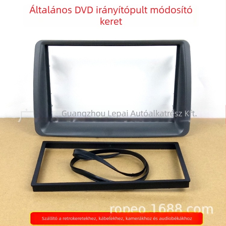 Fiat Panda autóhang-módosító panel — keret DVD navigációhoz, márka yelew