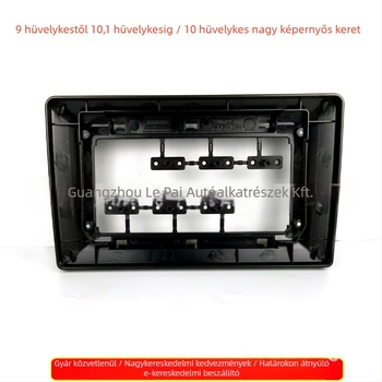 Android autóos navigáció keretre 9–10,1 hüvelykes képernyőkhöz; műanyag ház, 0,2 kg, 12V, Peak márka
