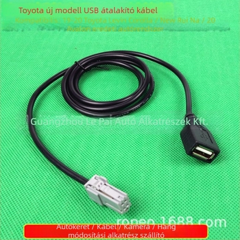 Toyota Corolla 2019–2020 gyári CD-lejátszóhoz USB hosszabbító adatkábel