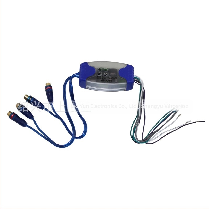 Autóhifi 4-csatornás szűrő AP3044, 12V, réz, univerzális