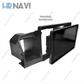 Toyota Corolla (07-13) - Audió-panel keret a műszerfalhoz - Nagy kijelző, Műanyag, 1 kg