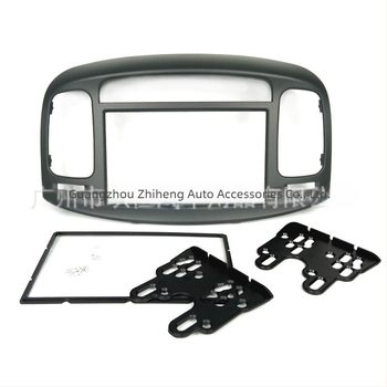 Hyundai Accent 2009-2012 autórádió navigáció keret – univerzális keret kettős tengellyel, műanyag + fém, 12V, 500 g