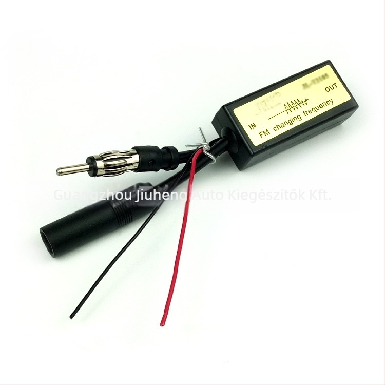 Frekvencia-konverter autó FM antenna CD-lejátszóhoz Sony/Kenwood/Alpine JL-T2105, 12V, Műanyag + Fém, 50 g