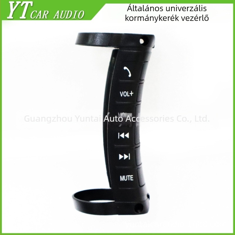 Vezeték nélküli kormánygomb-vezérlő - univerzális kompatibilitás, modell YT-31, anyag PVC+PC, Evoresn/Yisen, audio módosításhoz