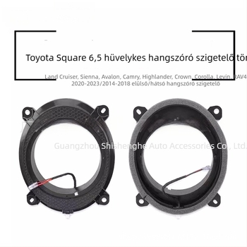 Autóajtó hangszóró tömítés tartó • Anyag: Műanyag • Modell: TYT-SA79 / 65-C • Kompatibilis modellek: Toyoda • Testreszabás elérhető