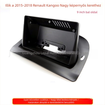 Renault Kangoo 2015-2018 központi műszerfal navigációs keret Androidos nagy képernyővel