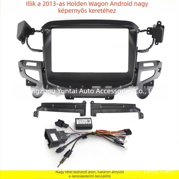 Android autós navigációs fascia keret Holden Wagon 2013, TO-25, műanyag